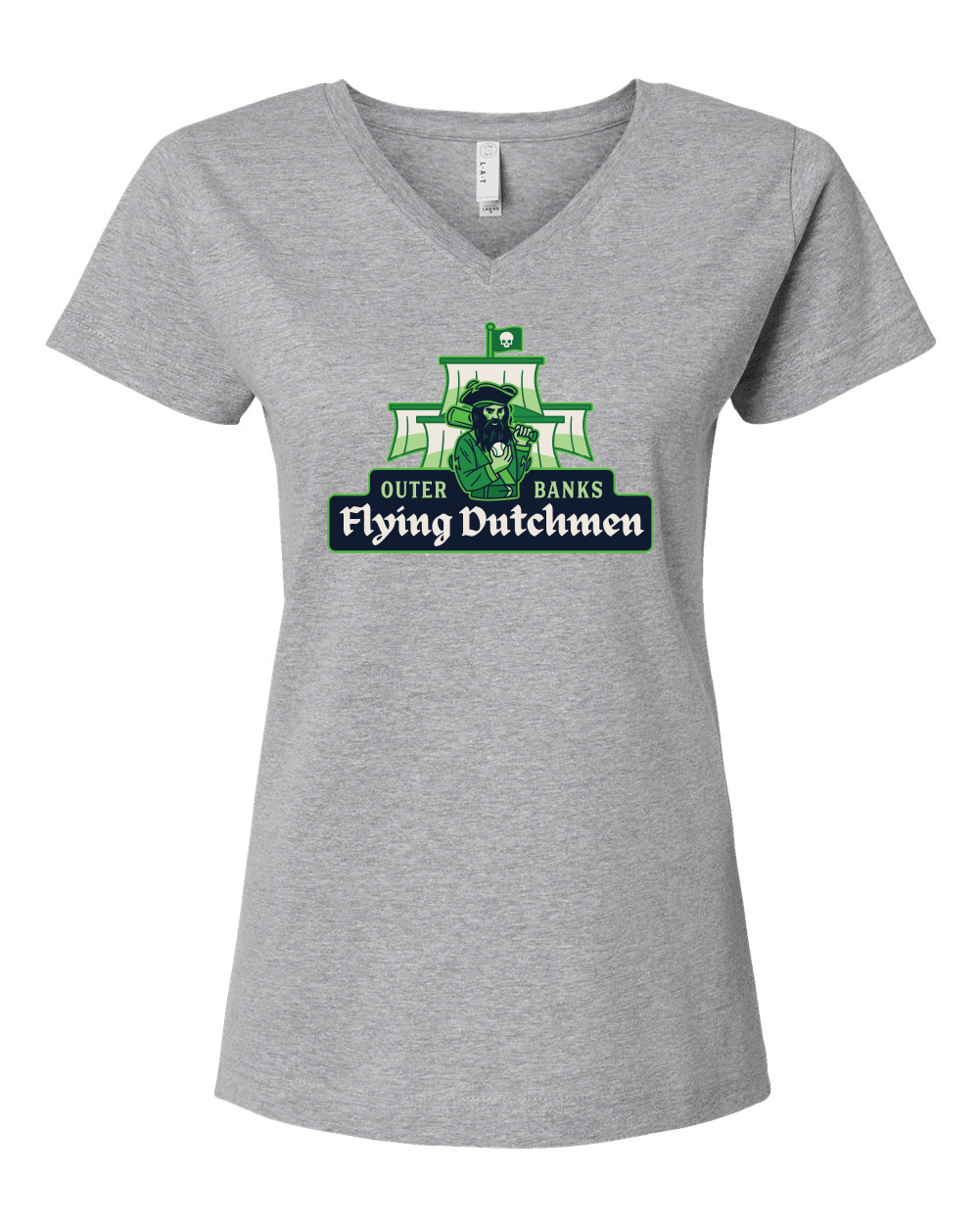 Flying Dutchmen Women's V-Neck T-Shirt (Click to see all available colors)