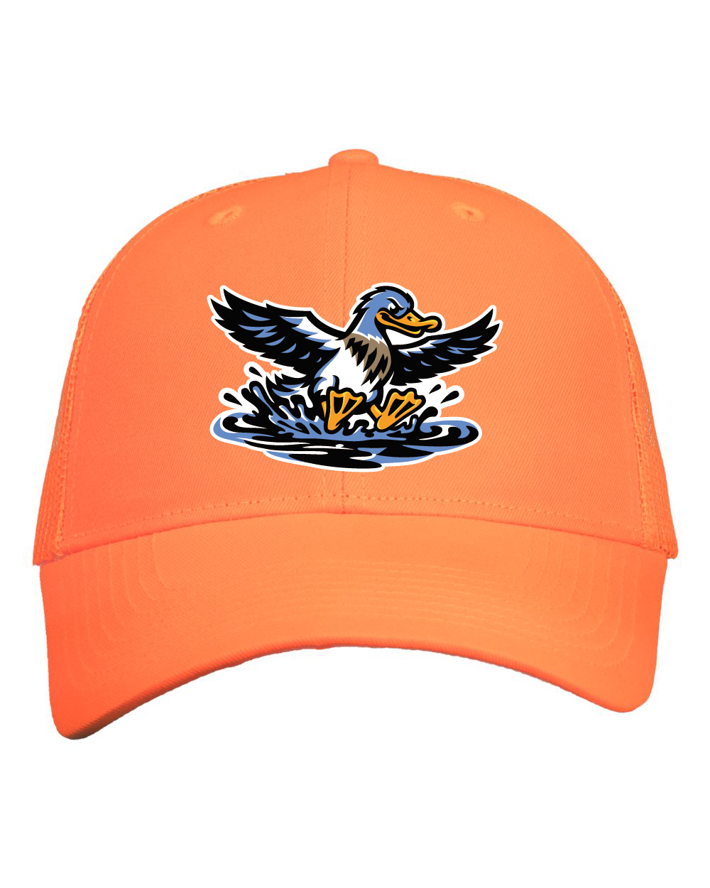River Ducks Mesh-Back Twill Trucker Cap