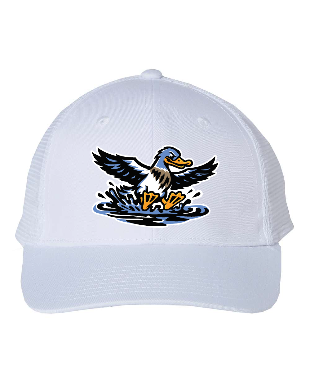 River Ducks Mesh-Back Twill Trucker Cap