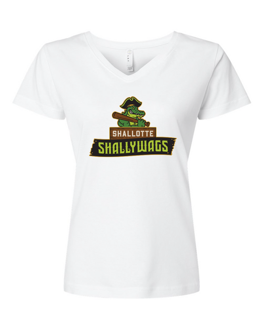 Shallywags Women's V-Neck T-Shirt (Click to see all available colors)