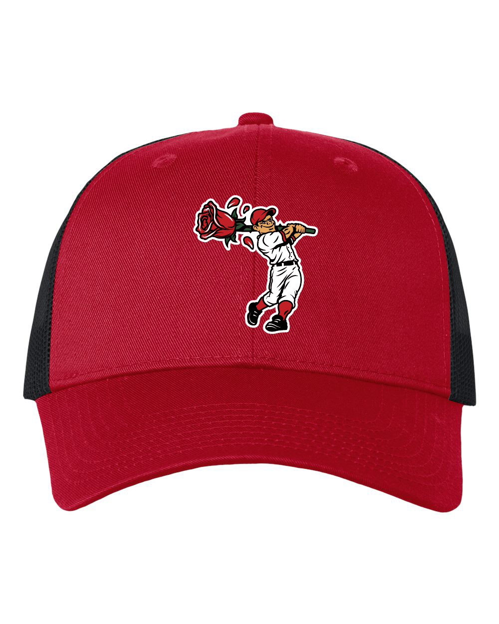 Knockouts Mesh-Back Twill Trucker Cap