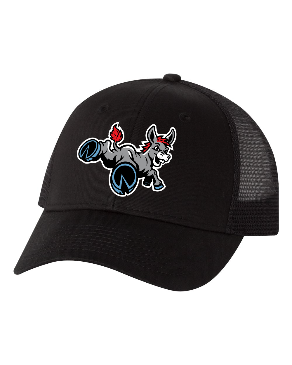 Jumpin Jacks Mesh-Back Twill Trucker Cap