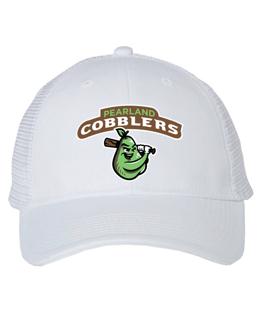 Cobblers Mesh-Back Twill Trucker Cap